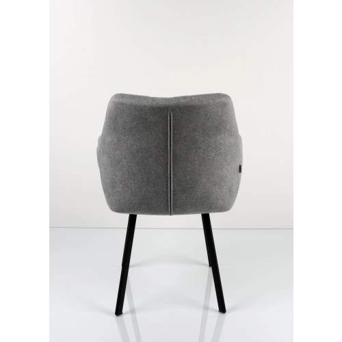Krzesło DELUXE KR-163 Tkanina STRONG 14 Noga Metalowa